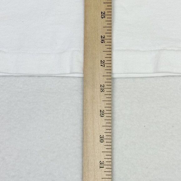 Vintage 90s Big Time Sports T-Shirt White Large Football Single Stitch - Picture 10 of 10